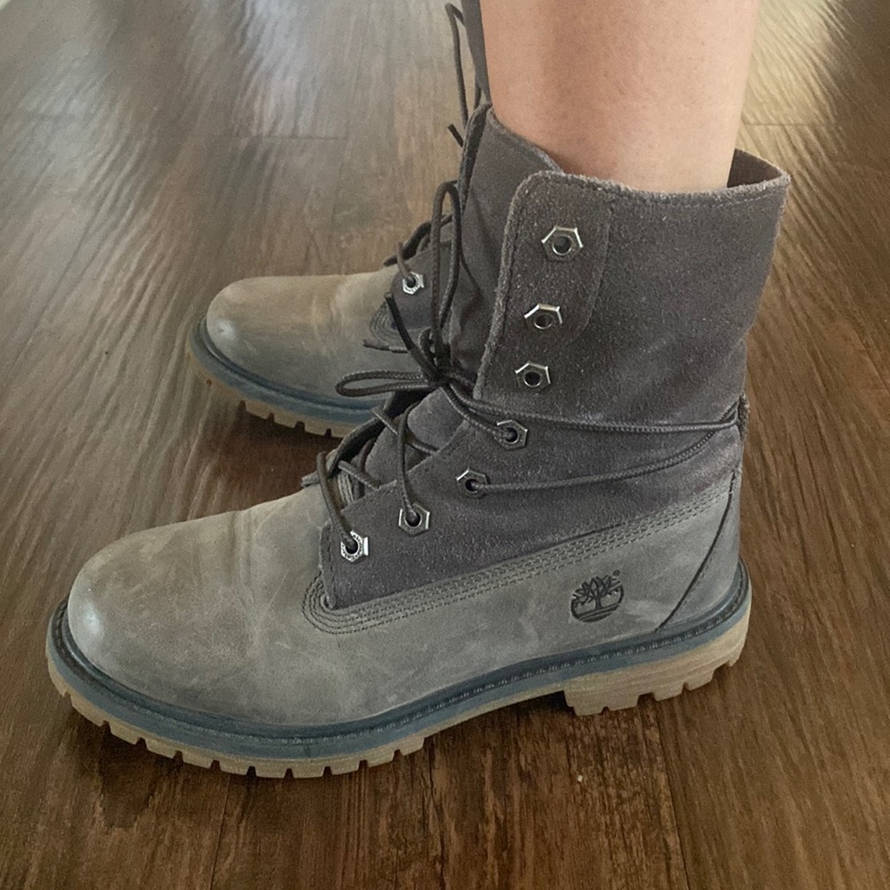 Grey Timberlands GUC size 7